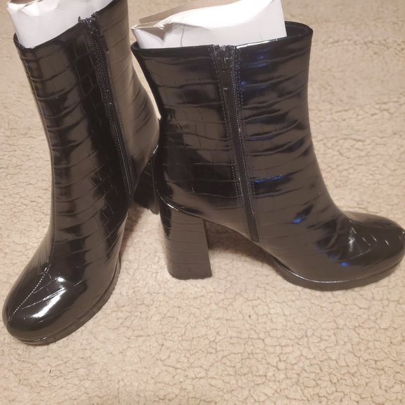 Rachel Zoe Croc Boot - Picture 2 of 3